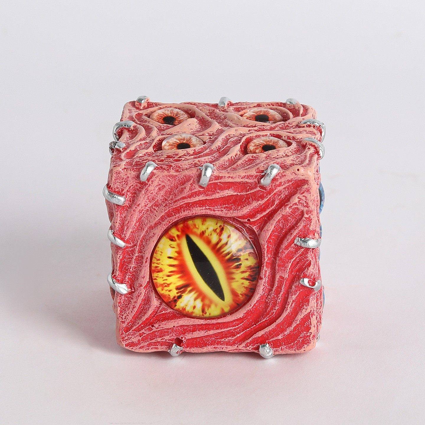 跨境新品Eye of Destiny Dice命运之眼骰子恐怖摆件酒吧氛围装饰,家居饰品,装饰摆件,淘宝优惠券,粉丝福利购,淘宝优惠卷