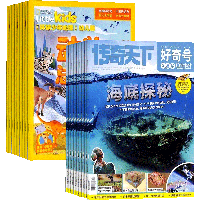 好奇号+环球少年地理幼儿版