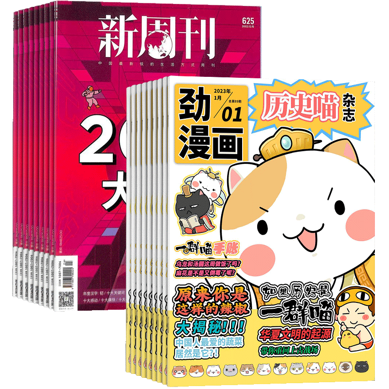 历史喵+新周刊杂志组合