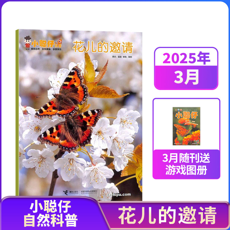 【25/24年半年/包邮】小聪仔自然科普版杂志 杂志铺订阅 少儿益智科普智力开发拓宽知识面科学探秘儿童课外阅读期刊
