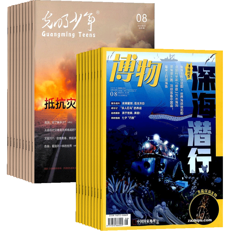 博物+光明少年杂志组合