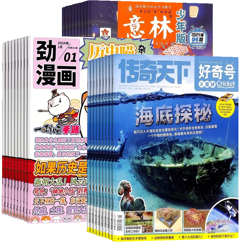 历史喵+好奇号+意林少年版