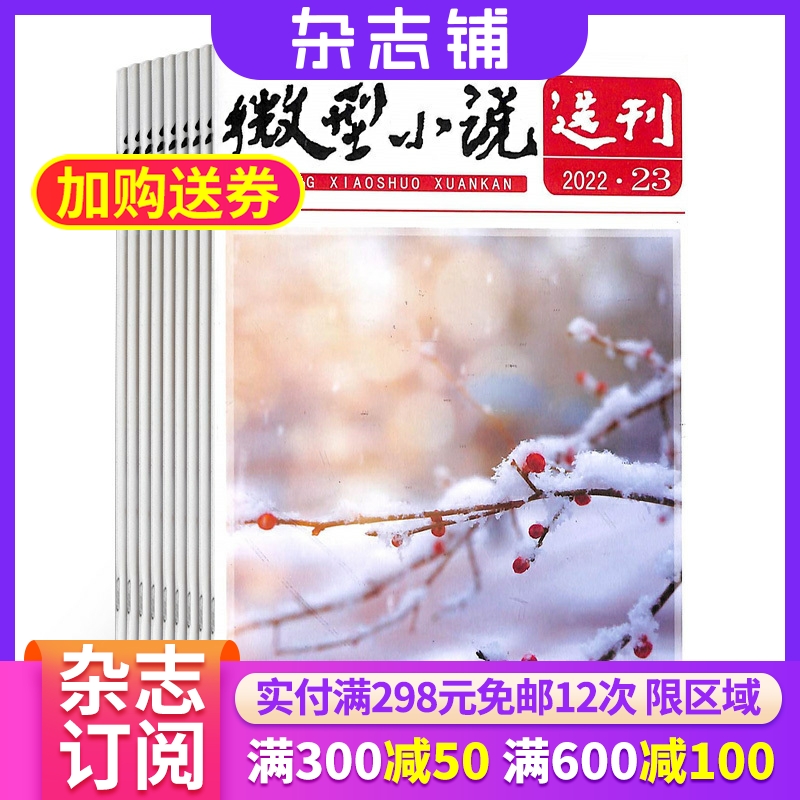半年包邮微型小说选刊杂志订阅
