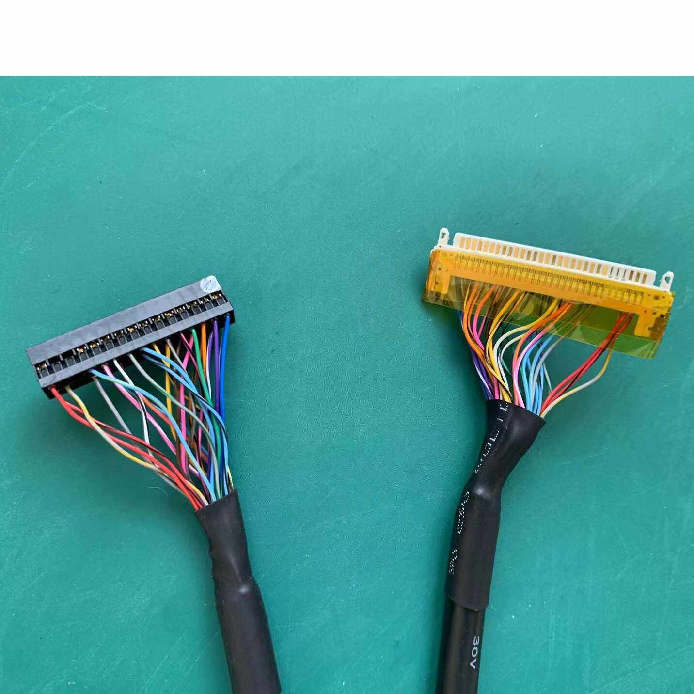 30P片插加长双8定义抗干扰屏线