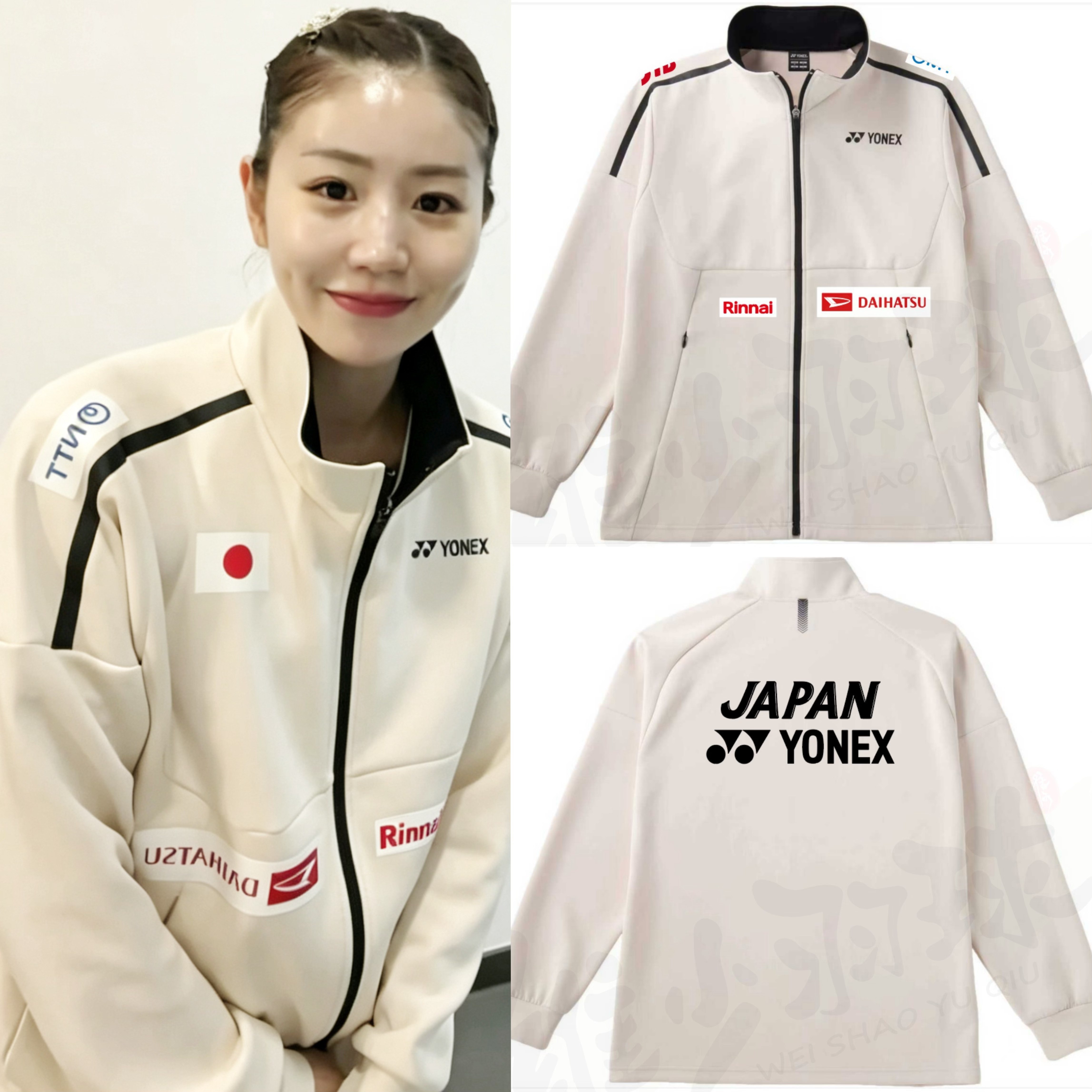YONEXJP版50204日本队羽毛球服