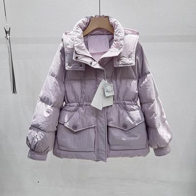 简约中长款羽绒服小个子韩版时尚