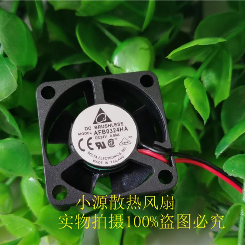 台达 Delta AFB0324HA 3CM 3010 24V 0.08A 2线 变频器 散热风扇