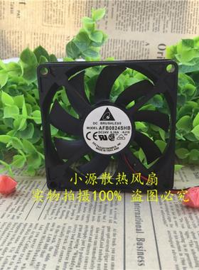正品台达 AFB0824SHB 8015 24V 0.26A 8CM/厘米2线变频器风扇