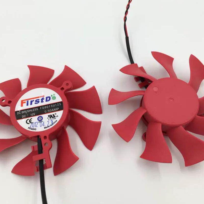 XFX 讯景 HD6850 6870 6790 6770 4860 显卡风扇 FD8015U12S