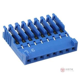 PLUG 8POS TIN正品 281786 28AWG 8全新CONN 原装 IDC