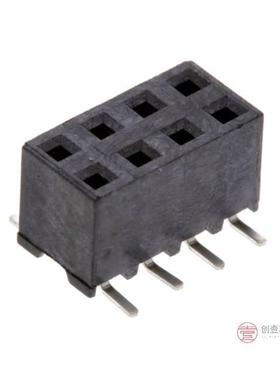 原装2314844-8全新CONN RCPT 8 POS 0.079  GOLD SMD正品