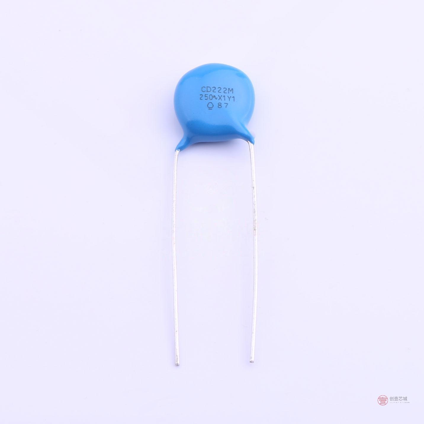 原装CD12-E2GA222MYASA全新等级:X1,Y1 2.2nF ±20%