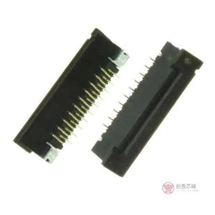 0全新CONN FFC SMD正品 0.50MM 1734742 20POS 原装 VERT