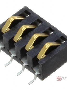 原装SIB-104-02-F-S-LC全新CONN SPRING MOD 4POS SMD正品