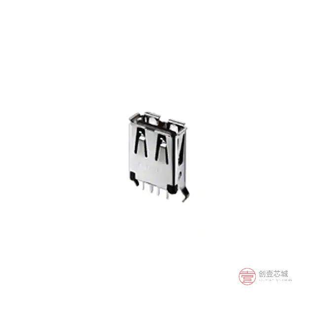 原装1734366-2全新CONN RCPT USB2.0 TYPEA 4POS VERT正品