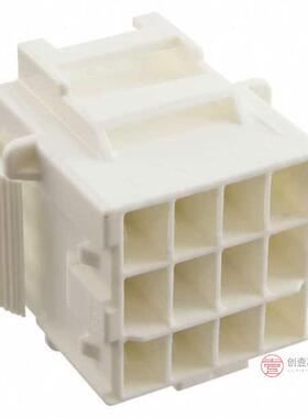 原装1-1971875-4全新CONN RCPT HOUSING 12POS 6MM正品