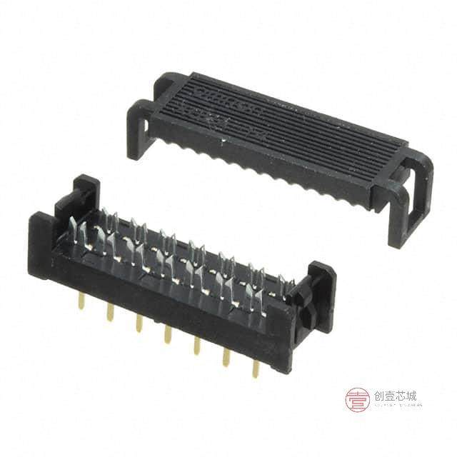 原装XG2A-1402全新CONN DIP HDR IDC 14P 28AWG VERT正品