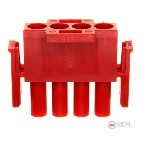 原装正品1-480702-2全新CONN U-MNL PLUG 4POS 94V-2 RED