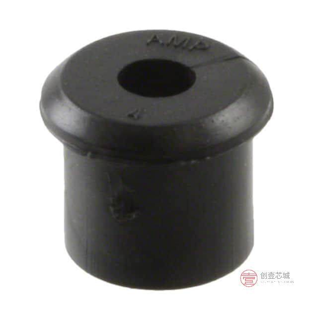 原装2-350377-0全新BUSHING SPLIT 0.156  PVC BLACK正品