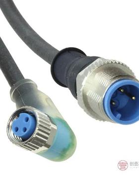 原装3-2273124-4全新CBL 3POS FMALE TO MALE 4.92'正品