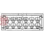 原装280638全新CONN HOUSING RCPT 16POS DL ROW正品