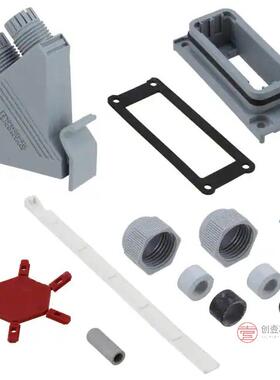 原装1689129全新CONN BACKSHELL 15POS 45DEG GRAY正品