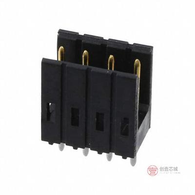原装正品826467-4全新CONN HEADER VERT 4POS 2.54MM