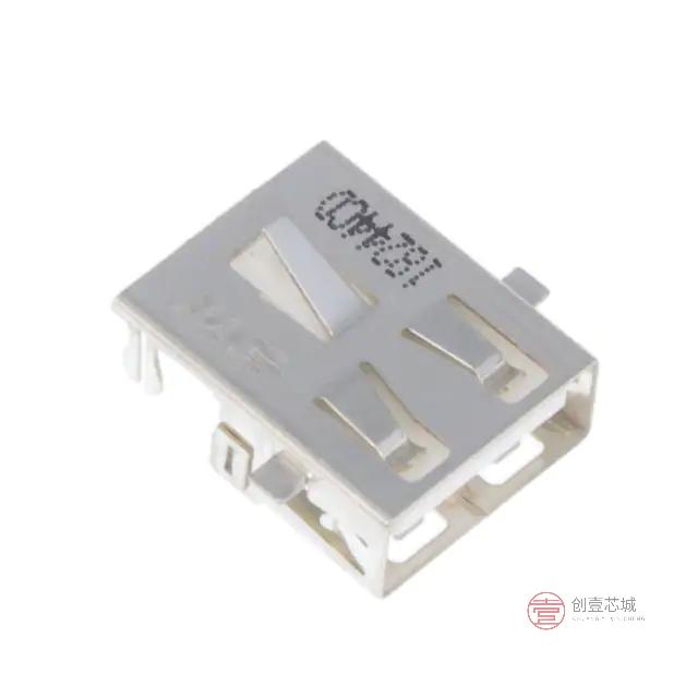 原装1746311-2全新CONN RCP USB2.0 TYPEA 4POS TH RA正品