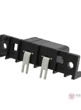 原装556882-2全新CONN RCPT 2POS 11.18MM R/A SLDR正品