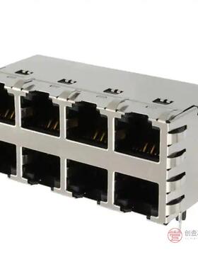 原装0854-2X4R-JD-F全新CONN JACK 8PORT 2.5G BAS
