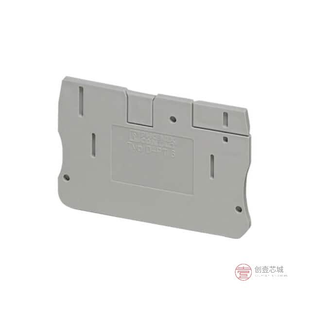 原装3212044全新CONN TERM BLK END PLATE GRAY正品