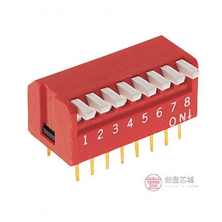 原装KAP1108E全新SWITCH PIANO DIP SPST 25MA 24V正品