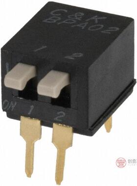 原装BPA02B全新SWITCH PIANO DIP SPST 100MA 5V正品