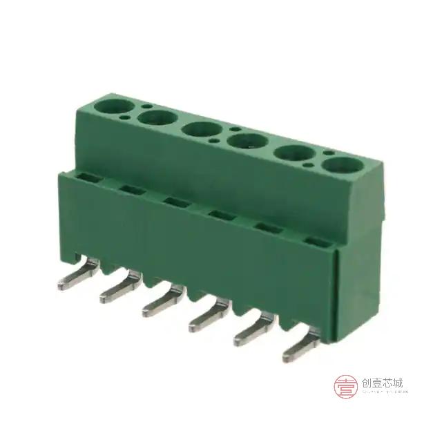 原装282851-6全新TERM BLK 6POS TOP ENT 5.08MM PCB正品