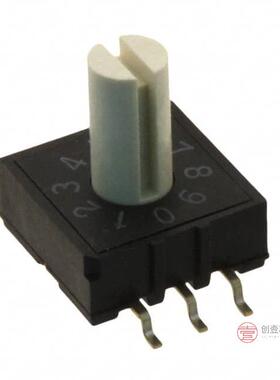 原装A6RS-102RS-P全新SWITCH ROTARY DIP BCD 25MA