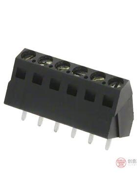 原装1546074-6全新TERM B 6POS 35DEG 5.08MM PCB正品