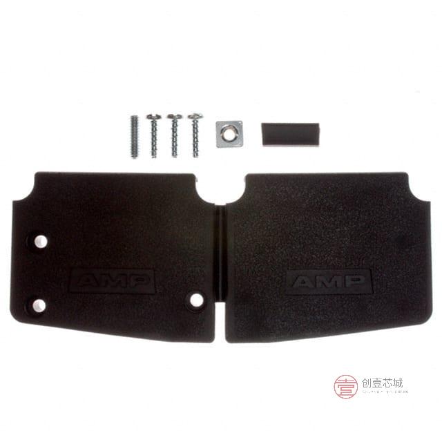 原装5205732-1全新CONN BACKSHELL 50P 45/180DEG BLK正品