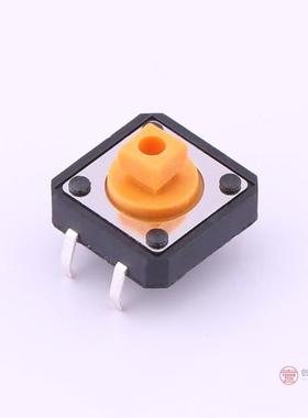 原装TC-1103T-B-Y全新12×12×7.3方头 黄色按键 160gf正品