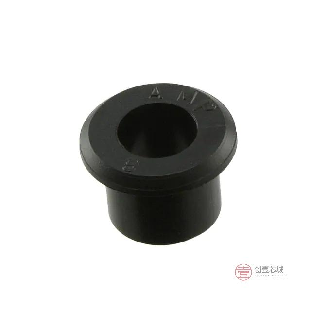 原装2-350380-1全新BUSHING SPLIT 0.281  PVC BLACK正品