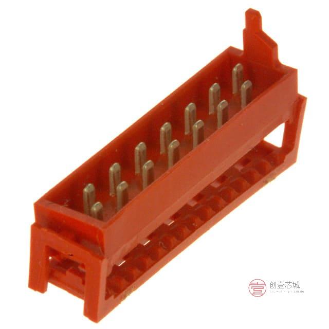 原装8-215083-4全新CONN PLUG 14POS IDC 28AWG TIN正品