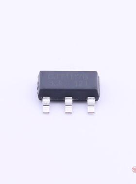 原装CJT1117B-3.3全新Vin=15V Vout=3.3V 1A 75dB@