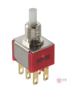 原装700DP7B10M1RE全新SWITCH PUSH DPDT 0.4VA 20V正品