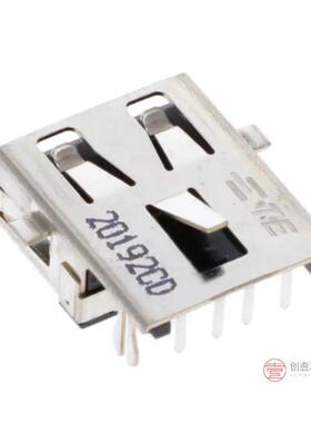 原装1746311-1全新CONN RCP USB2.0 TYPEA 4POS TH RA正品