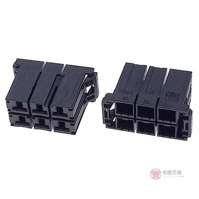 原装正品3-917807-3全新CONN RCPT 10.16 6POS DUAL