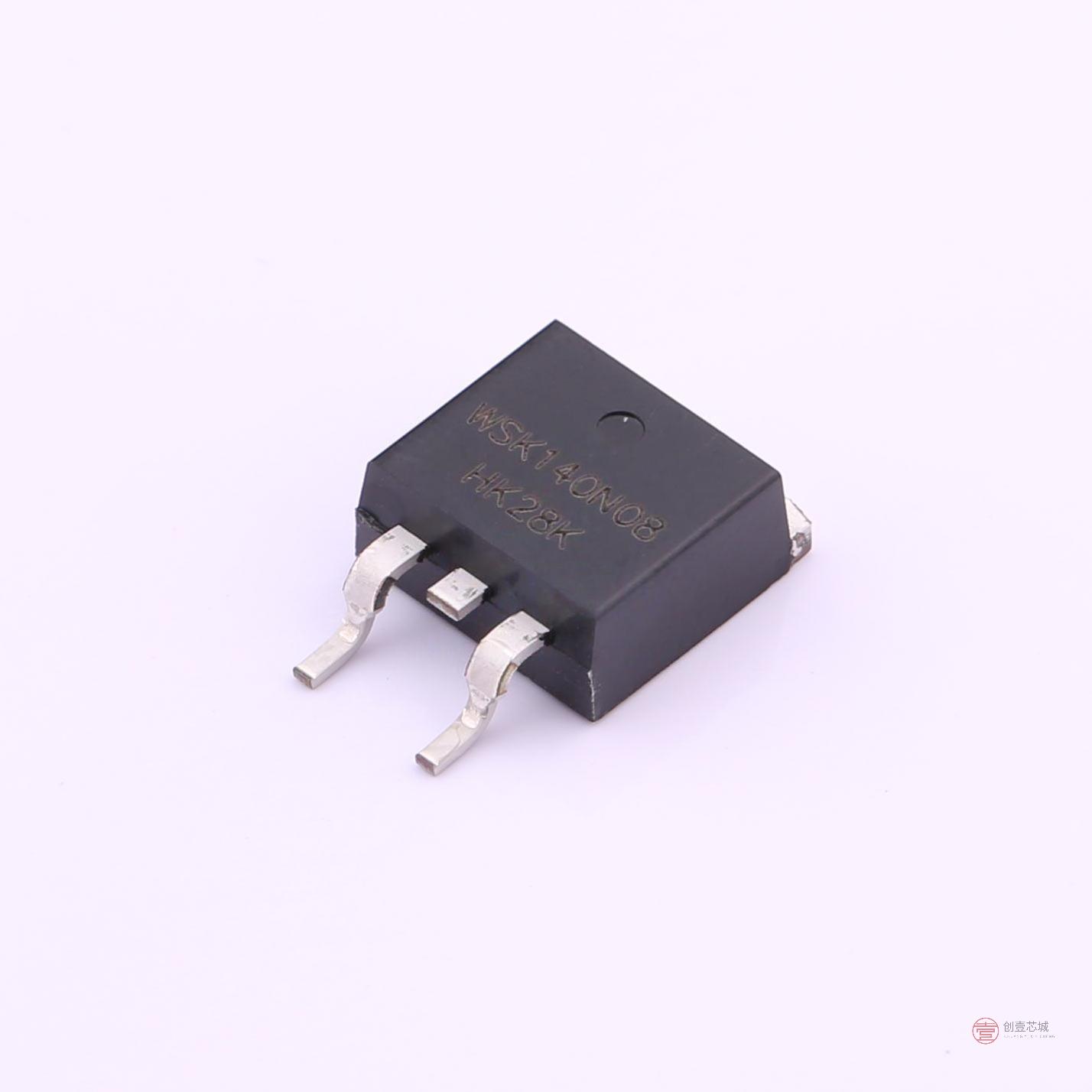 原装WSK140N08全新N沟道 漏源电压(Vdss)：