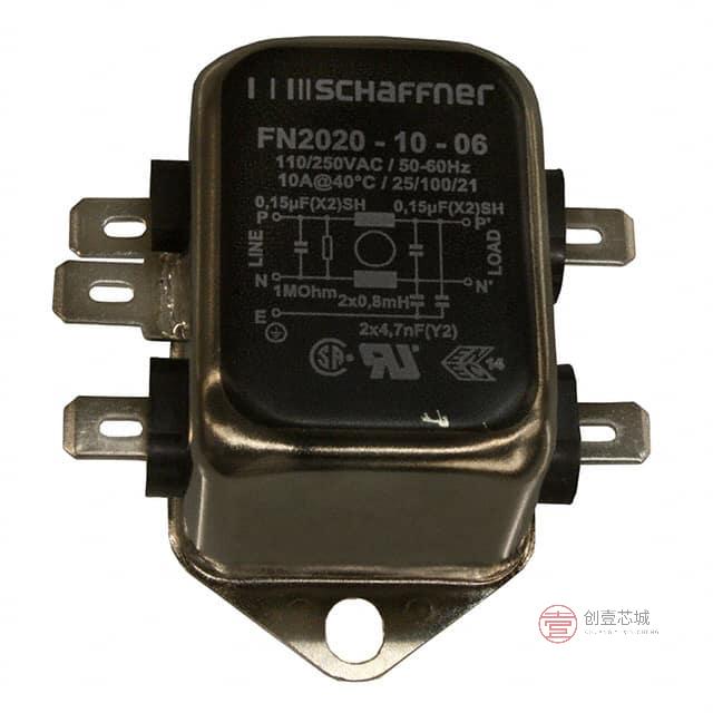 原装FN2020-10-06全新LINE FILTER 250VAC 10A CHA