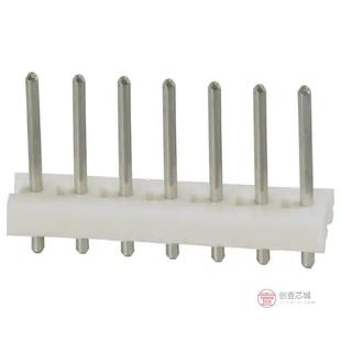 7POS HEADER VERT 3.96MM正品 640384 原装 7全新CONN