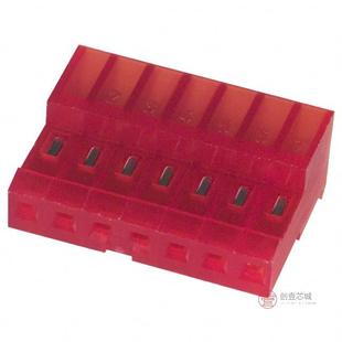 7全新CONN RCPT TIN正品 22AWG 640440 IDC 原装 7POS