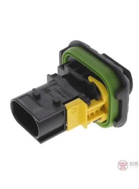 原装1-1703843-1全新CONN PLUG HSG 3POS 4.00MM正品