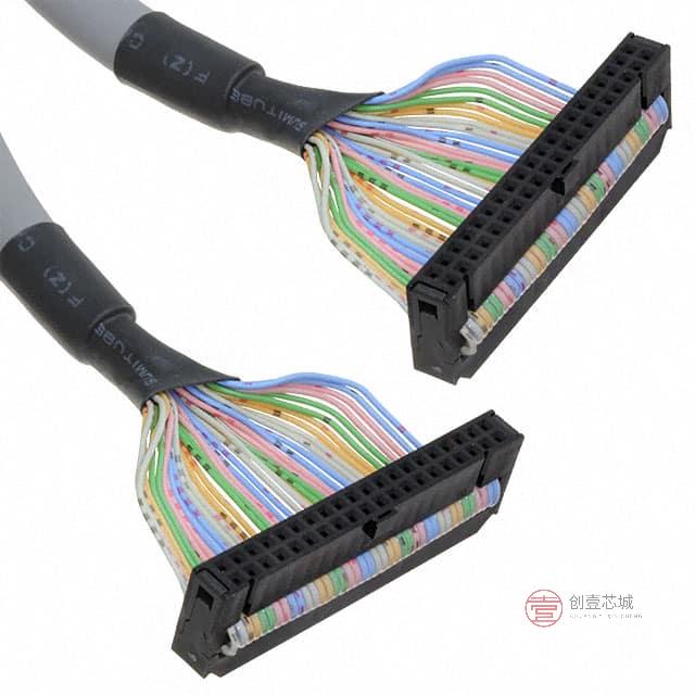 原装XW2Z-C50K全新XW2 I/O UNIT CABLE 0.5M正品